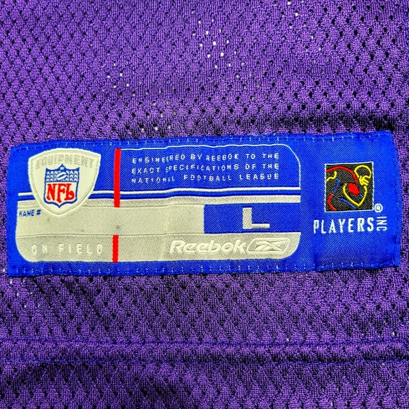 Reebok Purple Baltimore Ravens NFL Jersey #52 Ray Lewis Adult Large - Picture 6 of 10